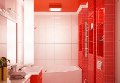 Дизайн ванной комнаты: вдохновение от фотографий Красной ванны