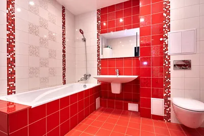 Фото красной ванной комнаты: 10 креативных подходов к дизайну