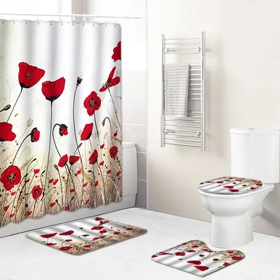 Фото красной ванной комнаты: 10 уникальных дизайнерских концепций