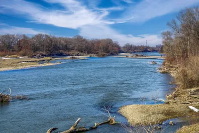 Фотографии природы: Краснодарская река Кубань во всей своей красоте