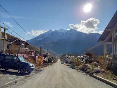 Сказочная зима: Изображения Красной поляны на экране