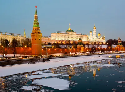 Кремль зимой фотографии