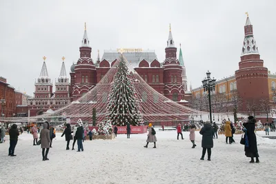 Кремль зимой: Фотография в высоком разрешении для скачивания