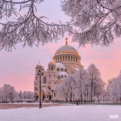 Кронштадт в белом: Зимние пейзажи в формате JPG