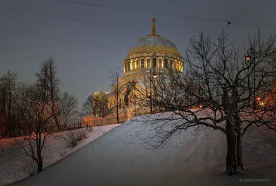 Фото Кронштадта под снегом: Выберите свой размер