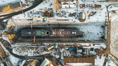 Фото Кронштадта зимой: Очарование зимнего вечера