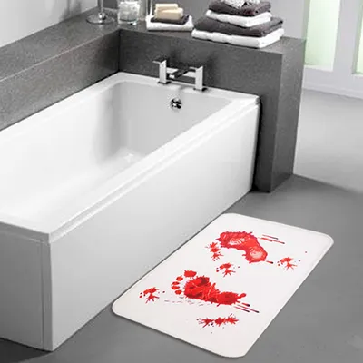 Ванная комната: мистические фотографии Кровь в ванной