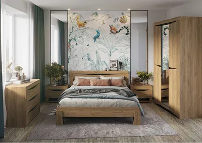 Скачать Рисунок: Уникальная спальня в формате для скачивания
