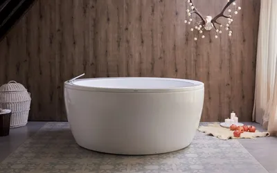 Круглые ванны для вашей ванной комнаты