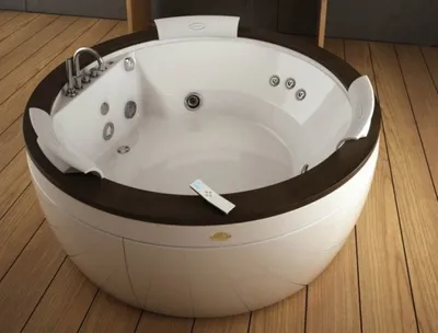 Ванные тренды: круглые ванны в фотогалерее