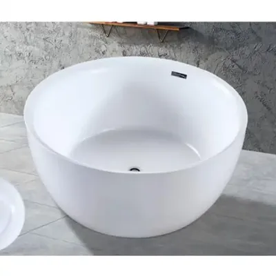 Дизайнерские ванны: круглые модели на фото