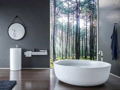 Круглые ванны: изображения в Full HD качестве