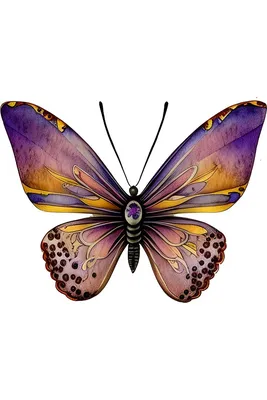 Фото бабочки - крылья с наиболее подходящими настройками