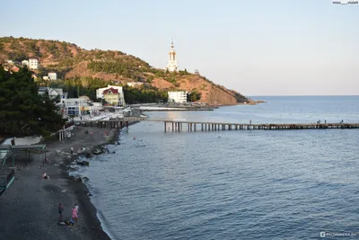 Фото Крым малореченское пляж - купание и загорание на пляже
