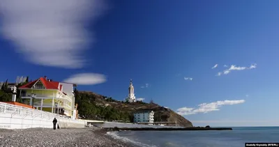 Природные красоты: фото Крым малореченское пляж