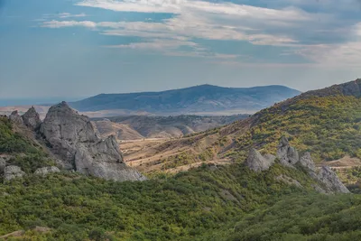 Зеленые долины: природные оазисы на фото крымских пейзажей