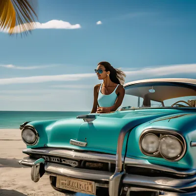 Фотографии кубинских девушек на пляже: море, солнце и красота