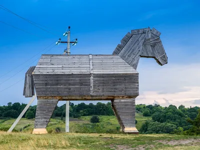 Загадочная Кудыкина гора Задонск на фотографиях