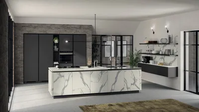 Свежий взгляд на дизайн: Кухни Scavolini в картинках