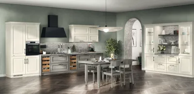 Современные формы и линии: кухонные тенденции от Scavolini в фотографиях.