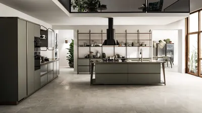 Гармония цвета и стиля: кухонные идеи от Scavolini на фото.