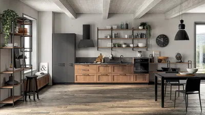 Привлекательные формы: кухонные композиции Scavolini в объективе.