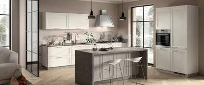 Арт-деко на кухне: фотографии кухонь Scavolini с изысканными деталями.