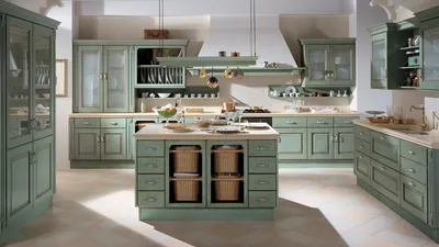 Идеальное сочетание: цветовые гармонии на кухнях Scavolini в фото.