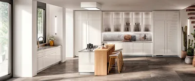 Эстетика кухонь Scavolini в изображениях