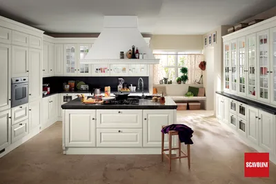 4K изображения Кухонь Scavolini в вашем распоряжении