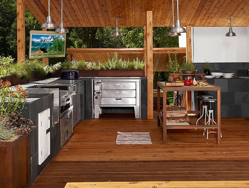 Строим летнюю кухню на даче: 50 фото идей проектов дизайна
