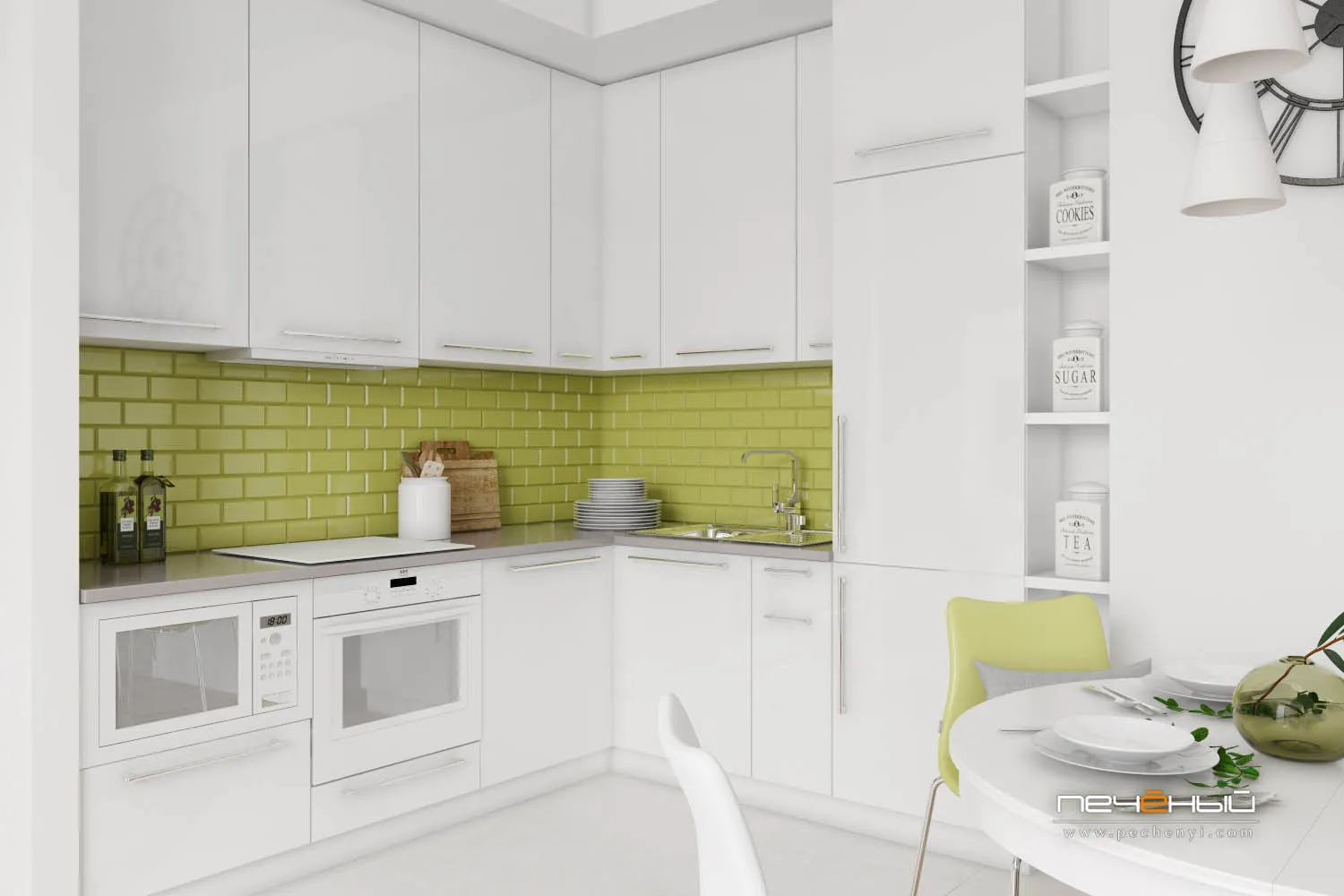 Дизайн кухни 17 кв. м: интерьер и планировка кухни-гостиной
