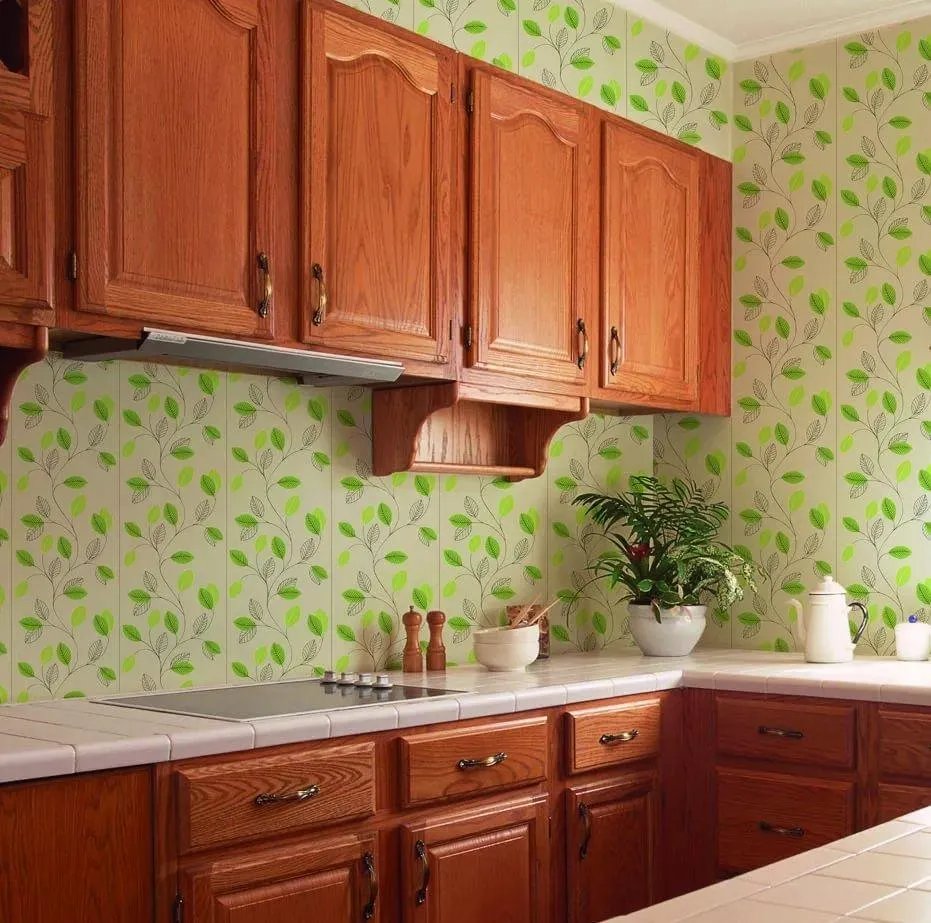 Дизайн кухонь пвх панелями (59 фото)