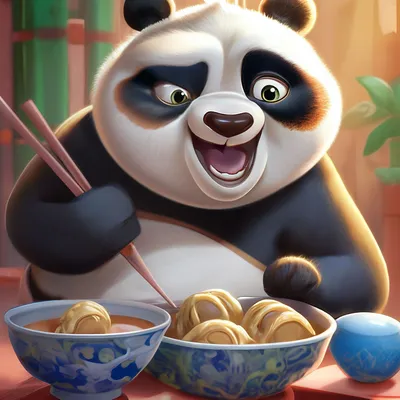 Кунг-фу панда: забавные моменты на фото