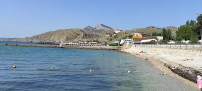 Скачать бесплатно новые фото Курортного Крыма на пляже