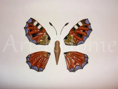 Уникальная бабочка из квиллинга в WebP