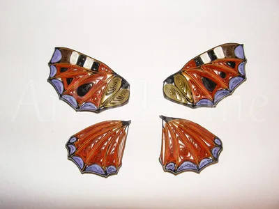 Красочная фотка Квиллинг бабочка в WebP