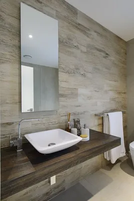 Ламинат на стене в ванной комнате: качественные изображения
