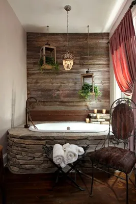 Ламинат на стенах ванной: современный и стильный выбор