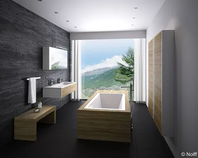 Ламинат в ванной: изображение в формате JPG