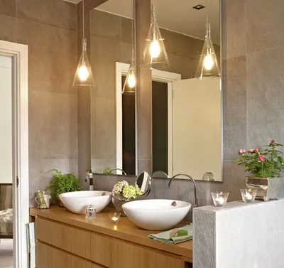 Лампы в ванную комнату: новые идеи освещения (с фото)