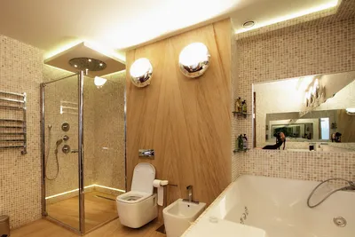 Творческие решения освещения для ванной комнаты (фото)