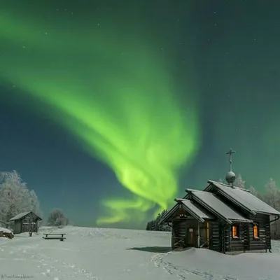 Зимний пейзаж северного края: 39 фотографий Лапландии в различных форматах