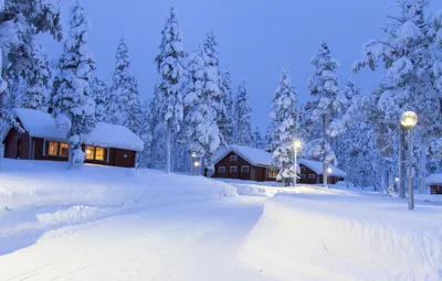 Волшебство зимнего уюта: 39 фотографий Лапландии для скачивания