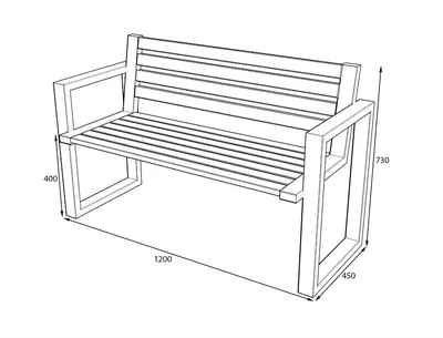 Уникальные деревянные лавки для комфортного отдыха