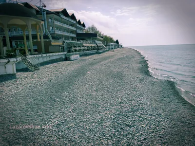 Фотографии Лазаревского дикого пляжа в 4K разрешении