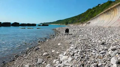 Фотографии пляжа Лазаревского в разных размерах