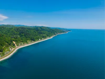 Райский уголок на Черноморском побережье: Лазаревское море во всей красе.