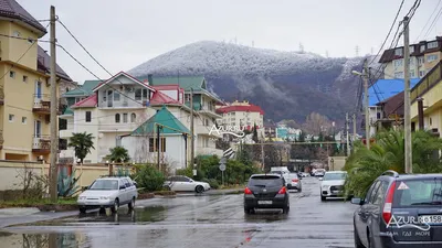 Изумительные пейзажи Лазаревского зимой: Изображение в формате PNG