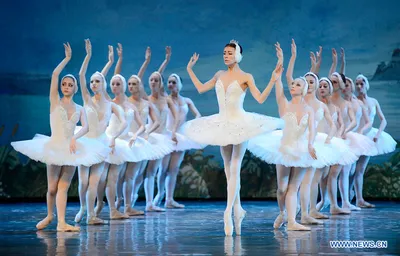 Фотография Лебединого озера балет в 4K разрешении - великолепное качество
